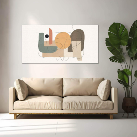 Loving Shapes Canvas Art