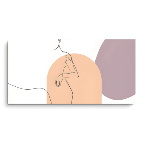 Lounge Chair PVC Matt Leinwandbild