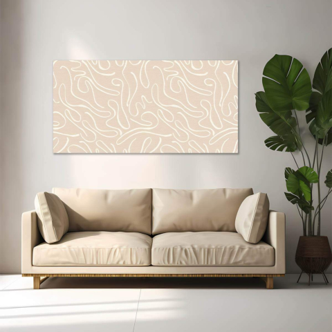 Line Pattern Canvas Art