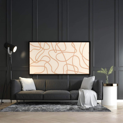 Untangled Lines Canvas Art