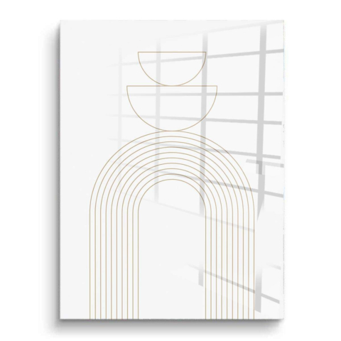 Ausgewogene PVC Glänzend Kunst