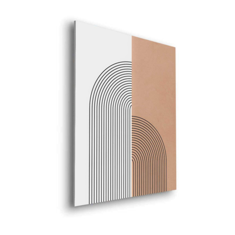 Arching Lines Dibond Matt Art