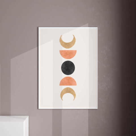 Geometrische Formen Leinwandbild