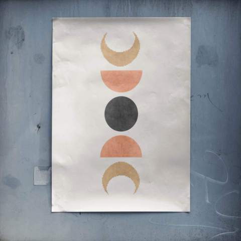 Geometrische Formen Poster
