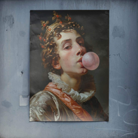 Bubblegum Poster Art