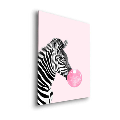 Pinke Blase Dibond Matt Art