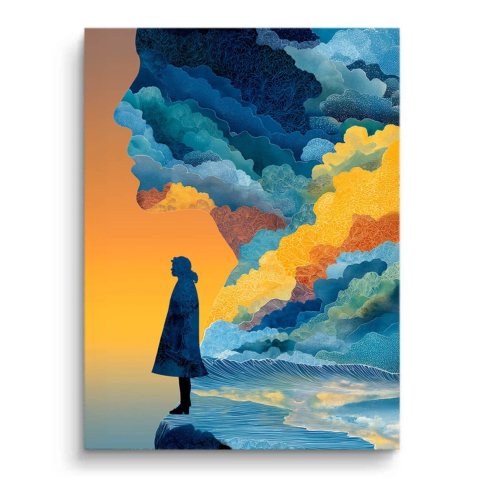 Stille Reflexion PVC Matt