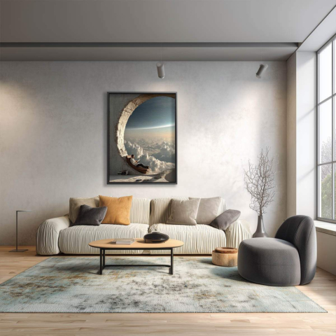 Cloud Lounge Canvas Art