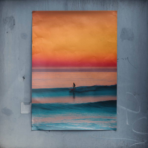 Surfing Póster