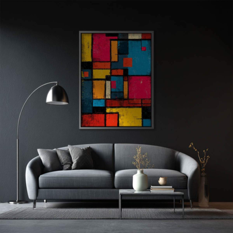Composition Tableau sur Toile