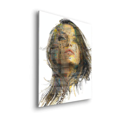 Live Free Acrylic Glass Art