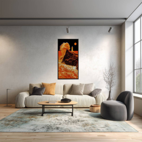 Vague Tableau sur Toile