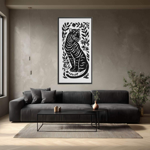 Tigre Tableau sur Toile