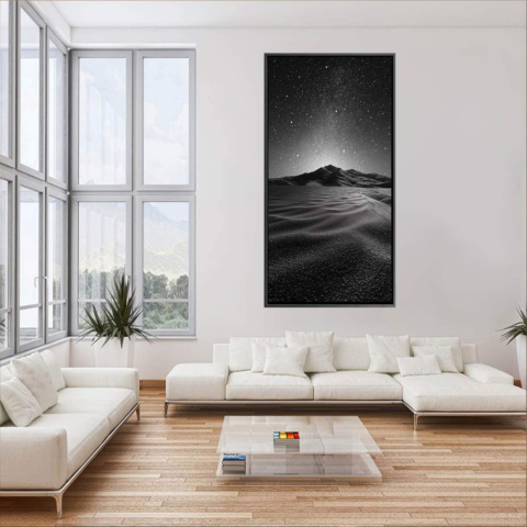 Sternennacht Leinwandbild