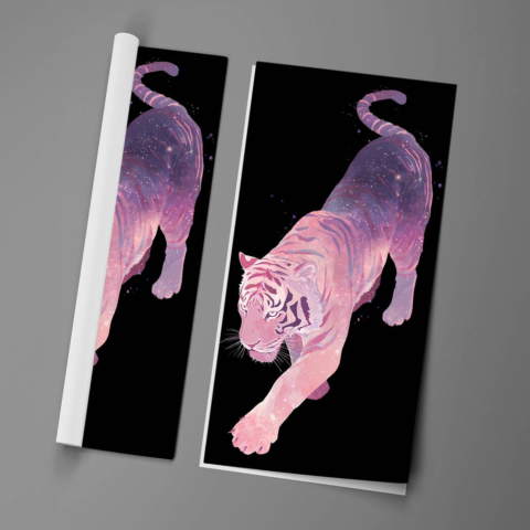 Galaxie Bengal Poster
