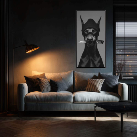 HALL SATAN Leinwandbild