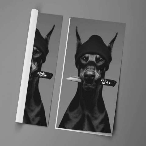 HALL SATAN Poster Art