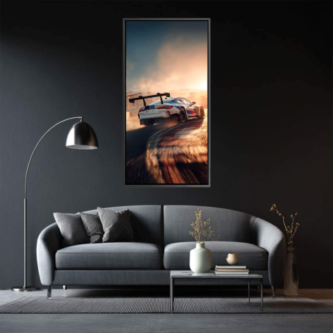 Voiture de course BMW Tableau sur Toile