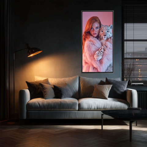 Beauté Tachetée Tableau sur Toile