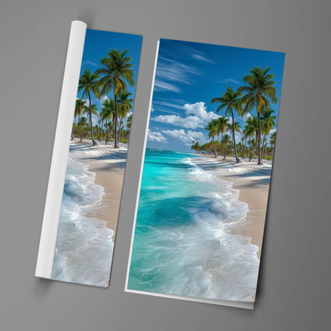 Tropikalna Plaża Plakat