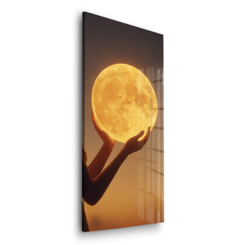 Moonlight Acrylic Glass Art