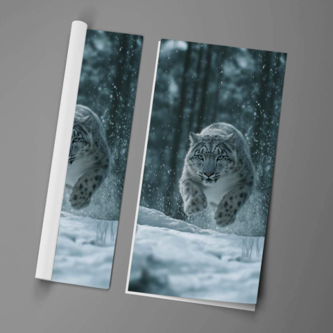Snow Racer Poster Art