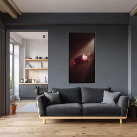 Porsche Dark Side Tableau sur Toile