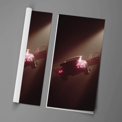 Porsche Dark Side Plakat