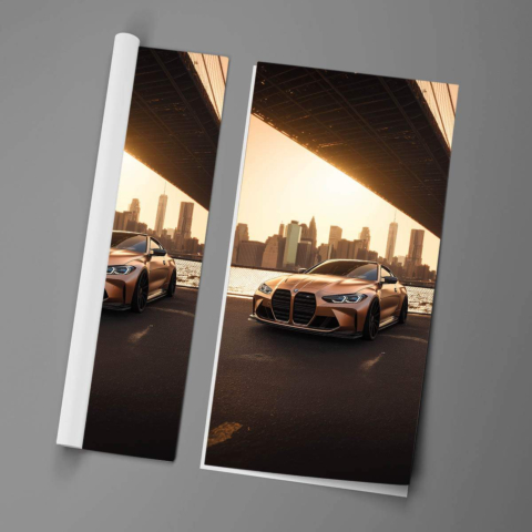 BMW M4 Plakat