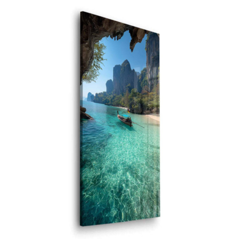 Lagune Azure Verre Acrylique