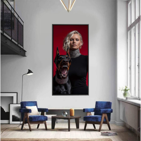 Reine Tableau sur Toile