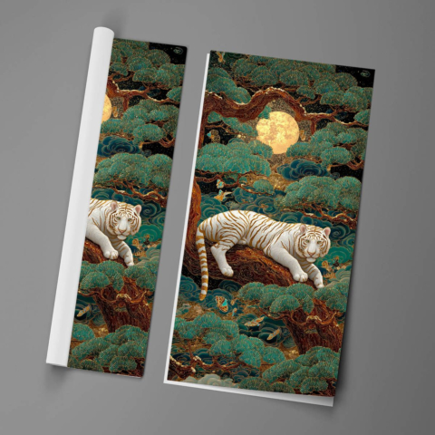 Weißer Tiger Poster
Poster
