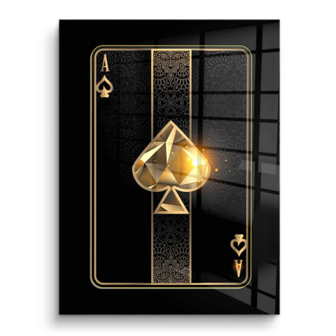 As de Espadas PVC Brillante