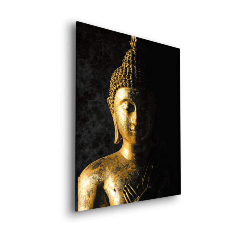 Gold BUDDHA Dibond Matt