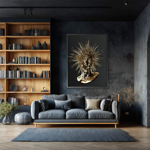 Méduse Tableau sur Toile