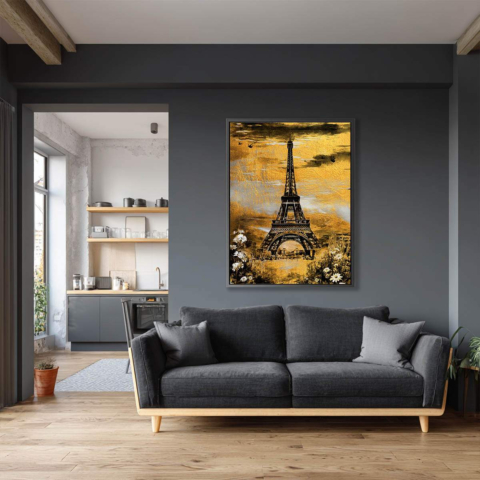 Eiffel Tower Canvas Art
