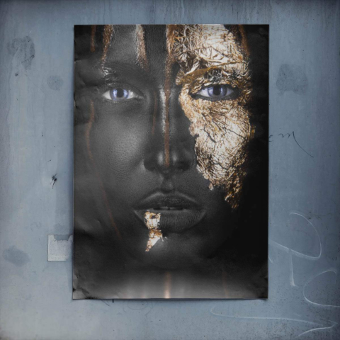 Reflet Doré Affiche