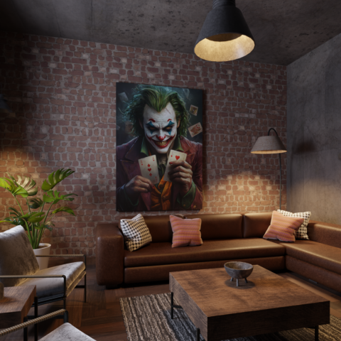 Le Gambit du Joker Toile